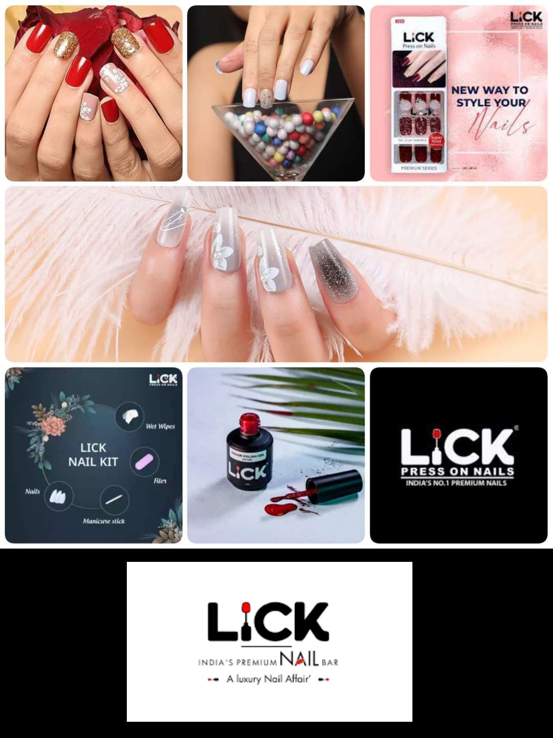Lick - Nail Bar Starter Pack