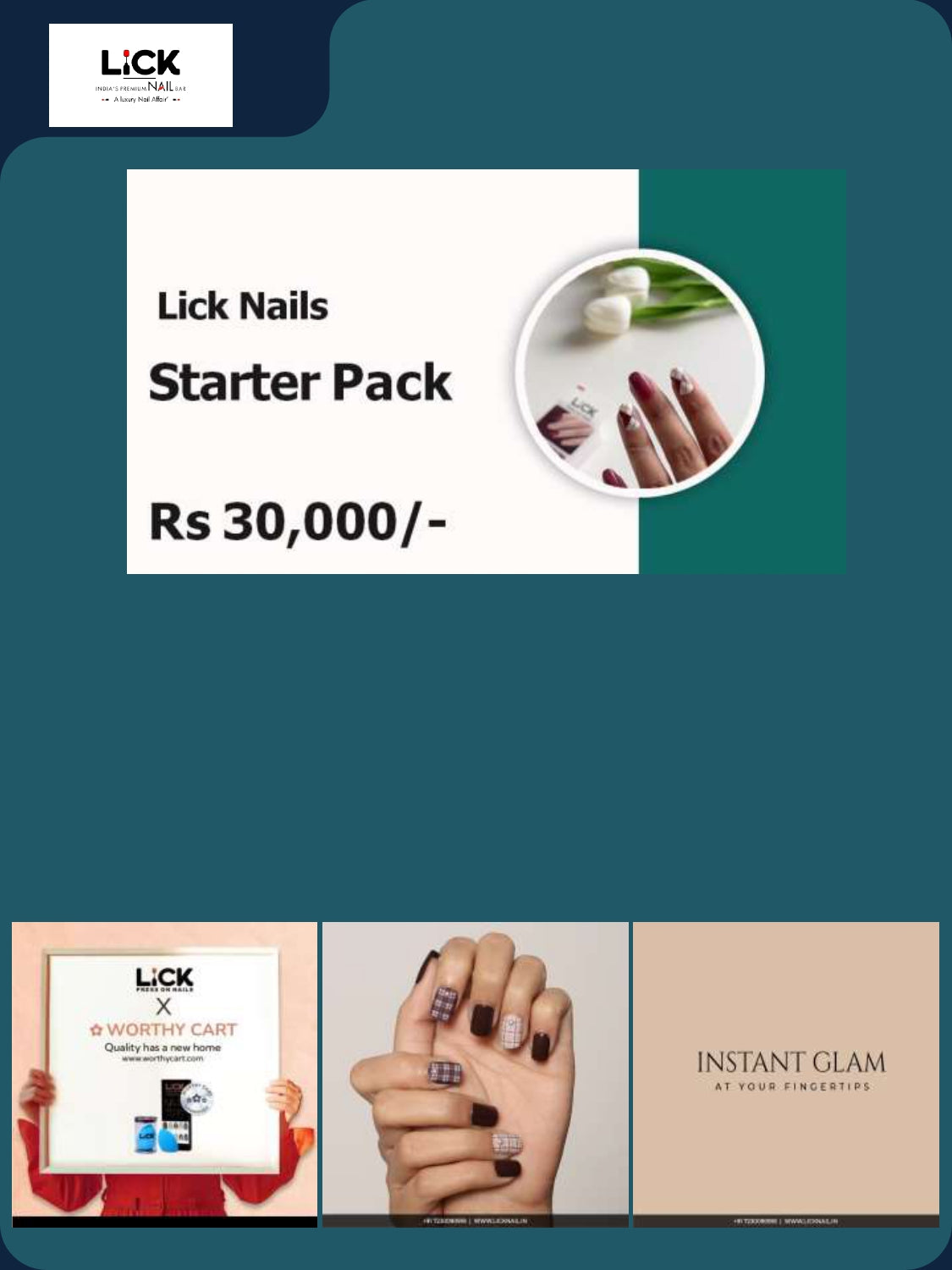 Lick - Nail Bar Starter Pack