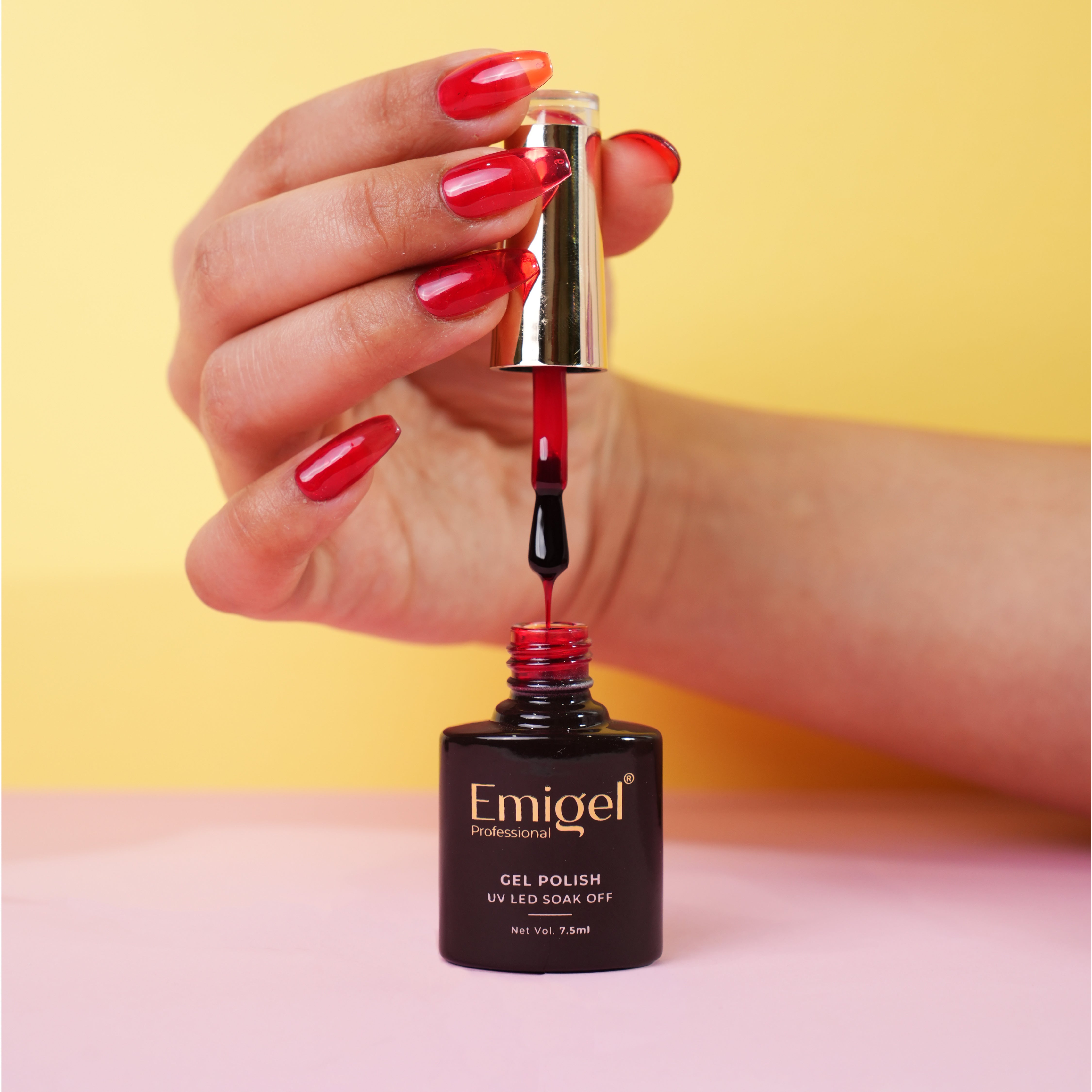 Emigel - Set of 6- Jelly Glass UV Gel Polish