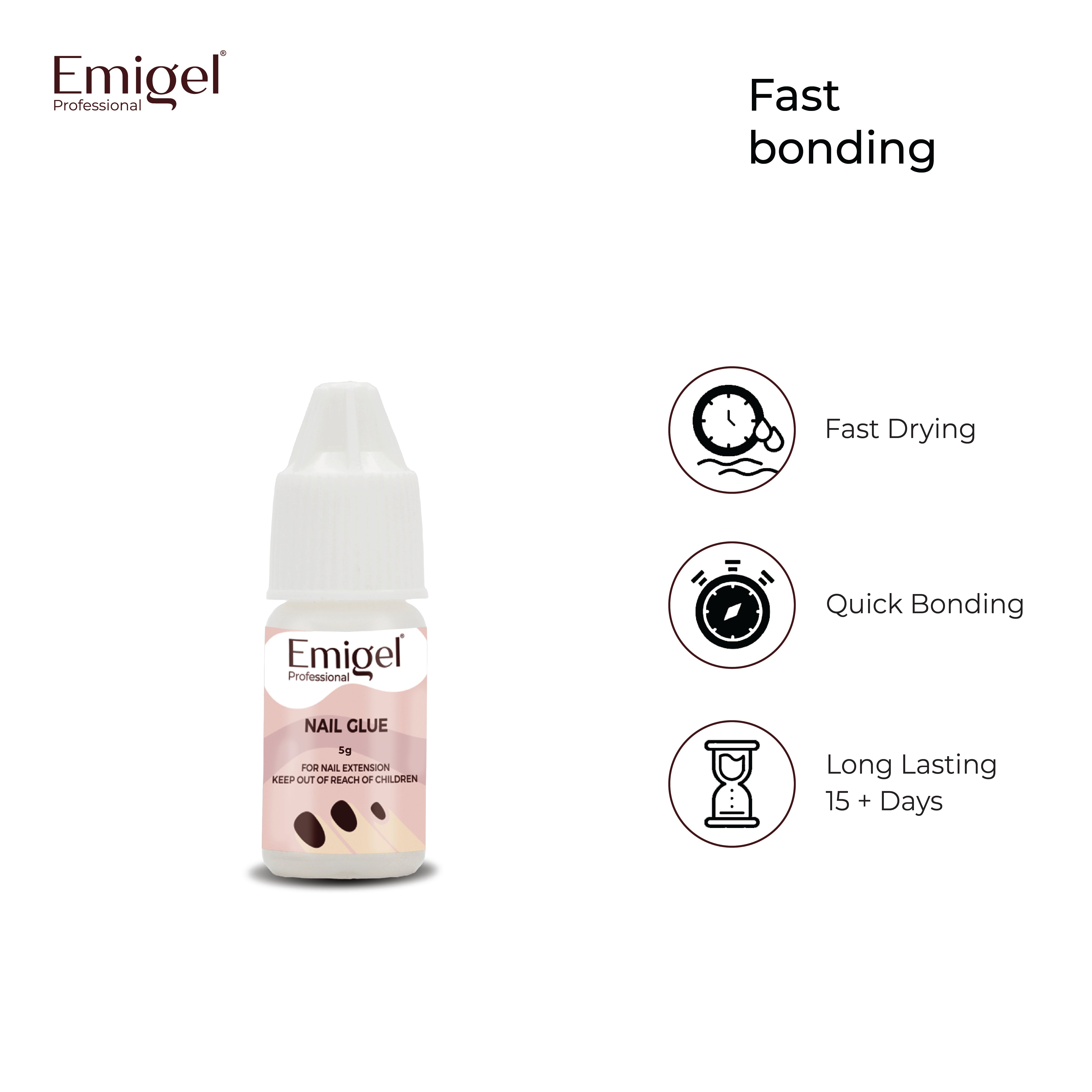 Emigel - Glue - Nail Essentials - 5g