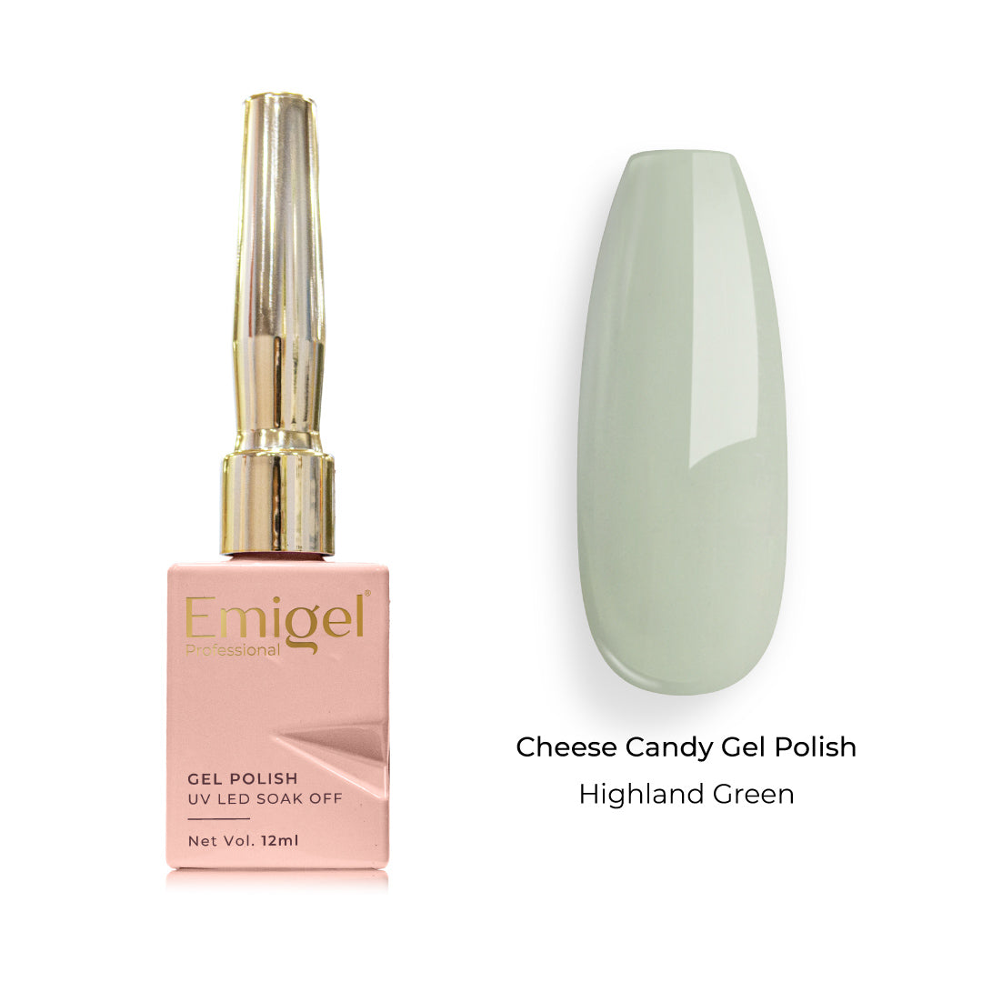 Emigel - Cheese Candy Gel Polish - 009 - Highland Green