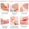 LICK NAILS Oval Shape Dark Maroon Press On Nails