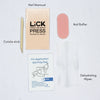 LICK NAILS Oval Shape  Dark Oliv Pastel Press On Nails