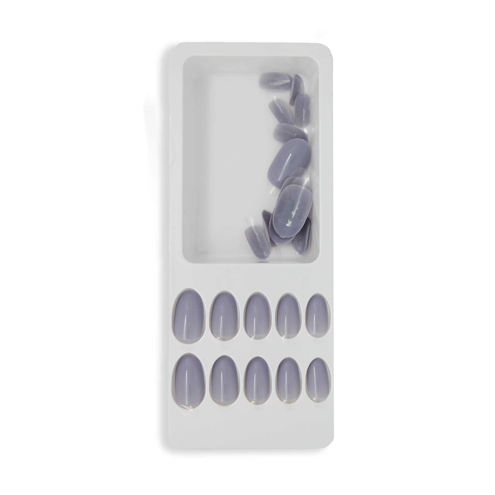 LICK NAILS Almond Pink Square Press On Nails