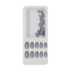LICK NAILS Almond Pink Square Press On Nails