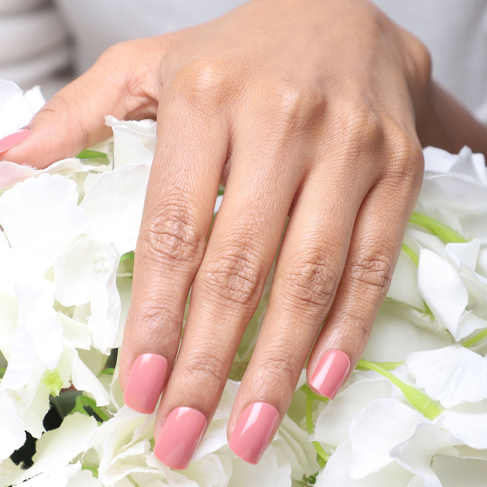 LICK NAILS Chic Squares Shape Matte False Press On Nails
