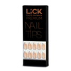 LICK NAILS Classic French Tips Ballerina Press On Nails