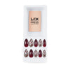 LICK NAILS Chromatic With Peach Pink Press on Nails