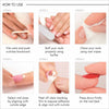 LICK NAILS Chrome silver shade Press on Nails