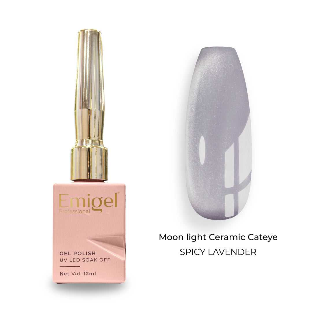 Emigel - UV Moonlight Ceramic Cat Eye - 003 - Spicy Lavender