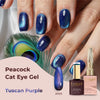Emigel - Peacock Cateye - 003 - TUSCAN PURPLE