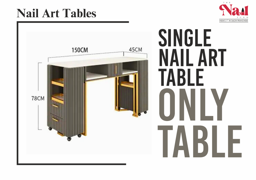 Single Nail Art Table (Only Table)
