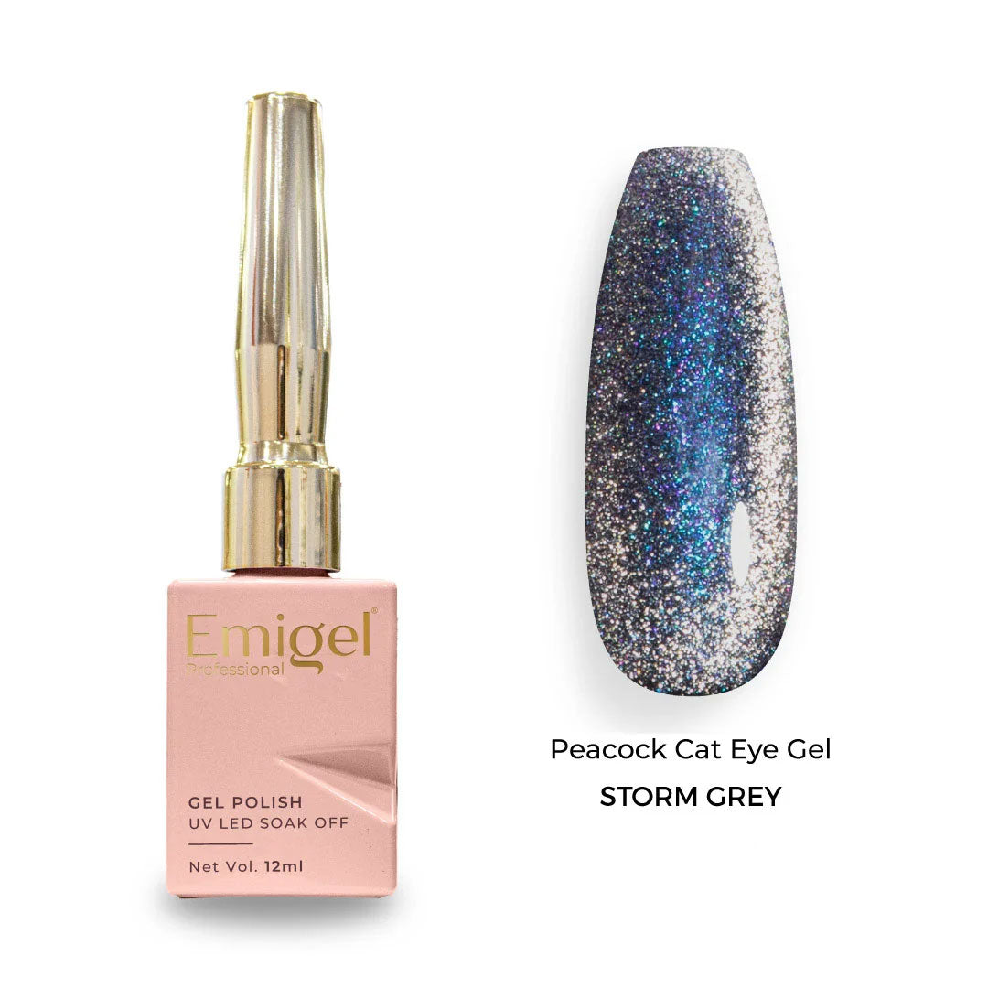 Emigel - Peacock Cateye - 005 - STORM GREY