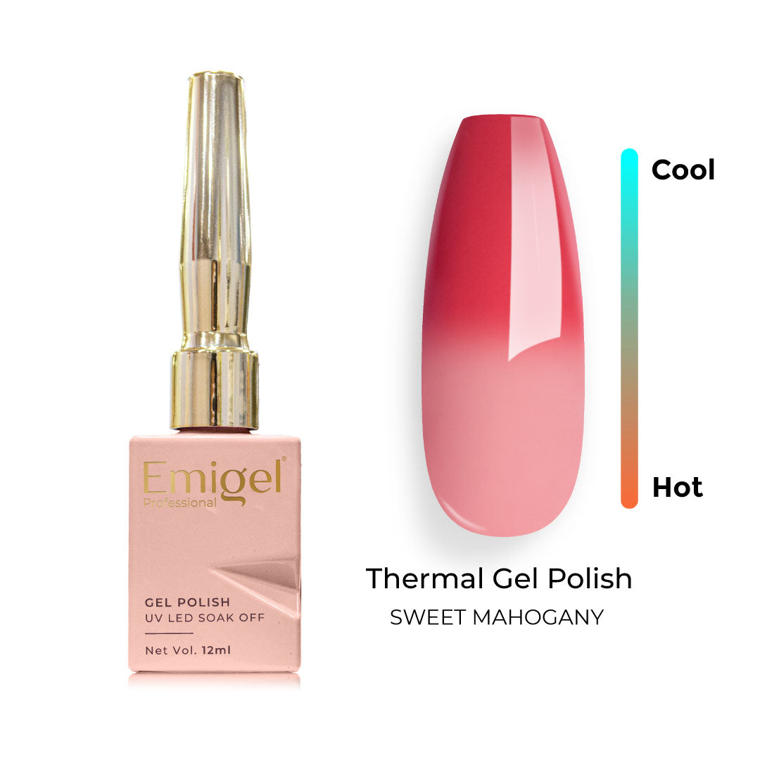Emigel - Thermal Gel Polish - 008 - SWEET MAHOGANY