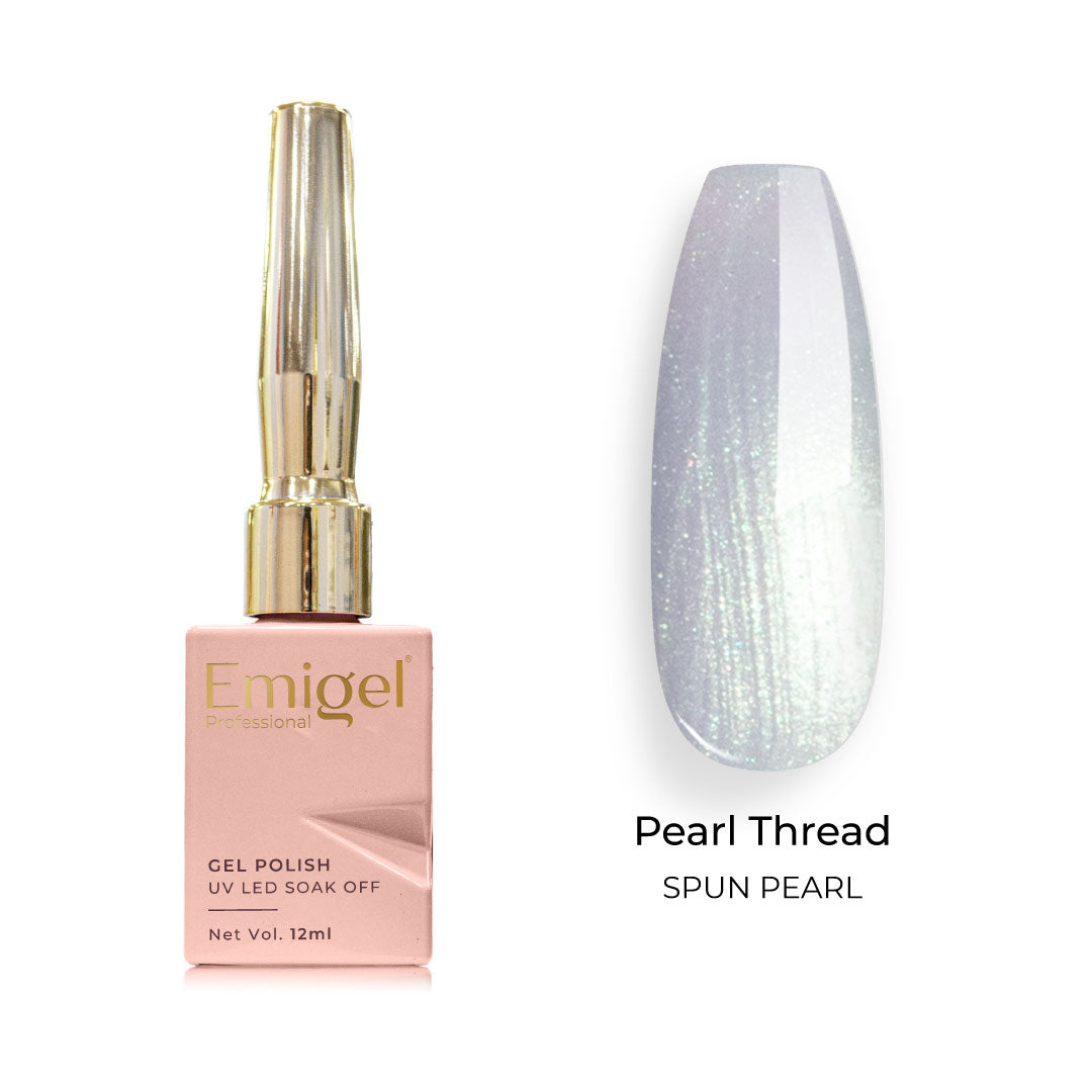 Emigel - Pearl Thread Gel Polish - 001 - SPUN PEARL