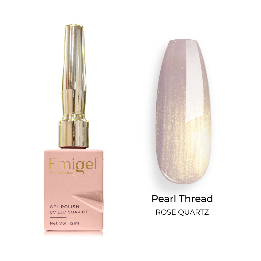 Emigel - Pearl Thread Gel Polish - 002 - ROSE QUARTZ