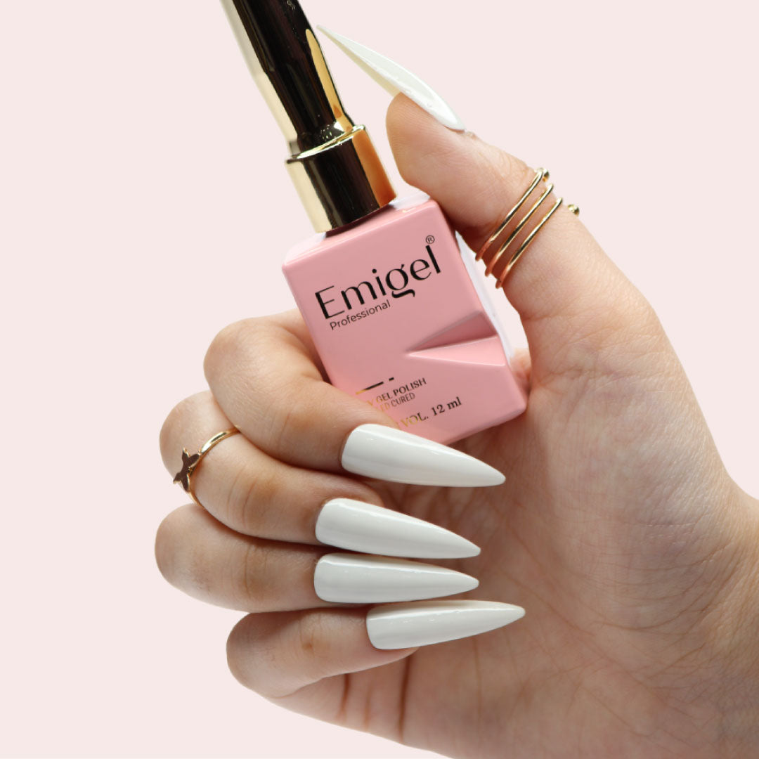 Emigel - UV Gel Polish - MERCURY WHITE  - E029