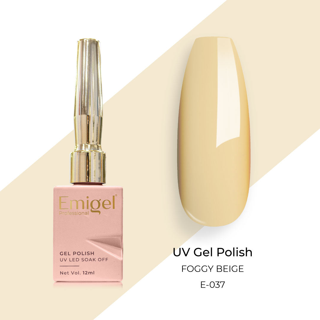 Emigel - UV Gel Polish - FOGGY BEIGE - E037