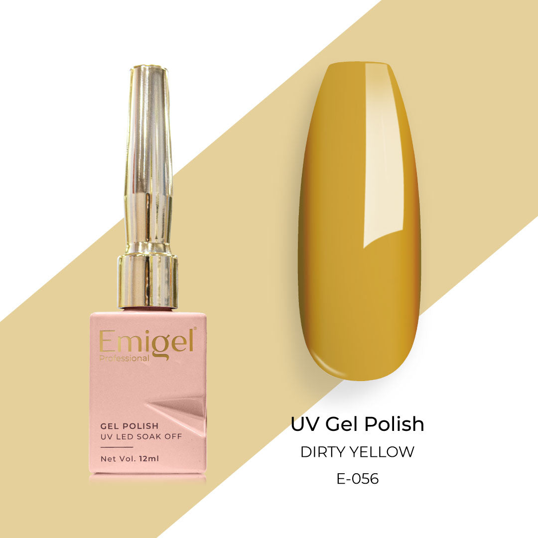 Emigel - UV Gel Polish - DIRTY YELLOW - E056