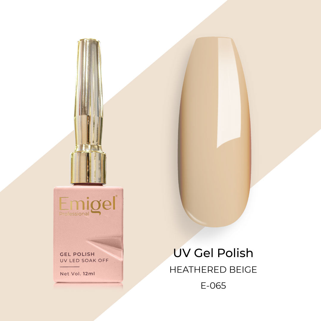 Emigel - UV Gel Polish - HEATHERED BEIGE - E065