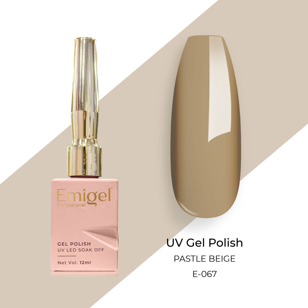 Emigel - UV Gel Polish - PASTLE BEIGE - E067