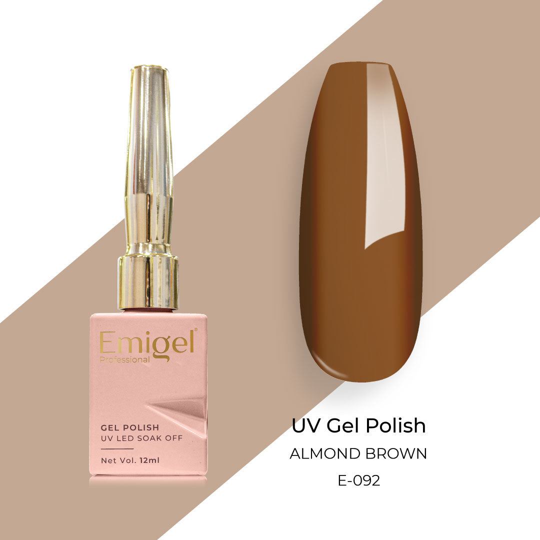 Emigel - UV Gel Polish - ALMOND BROWN - E092