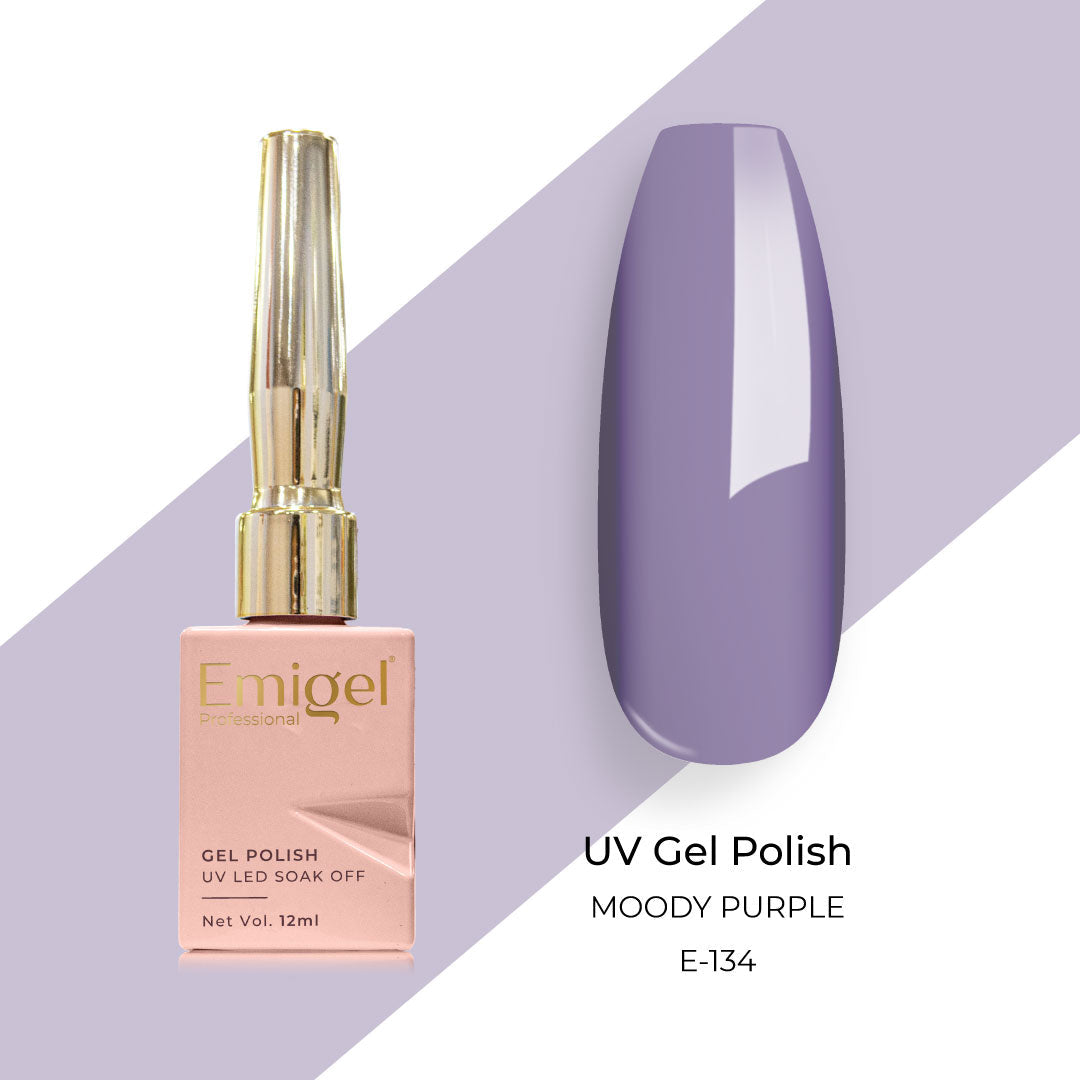 Emigel - UV Gel Polish - MOODY PURPLE - E134