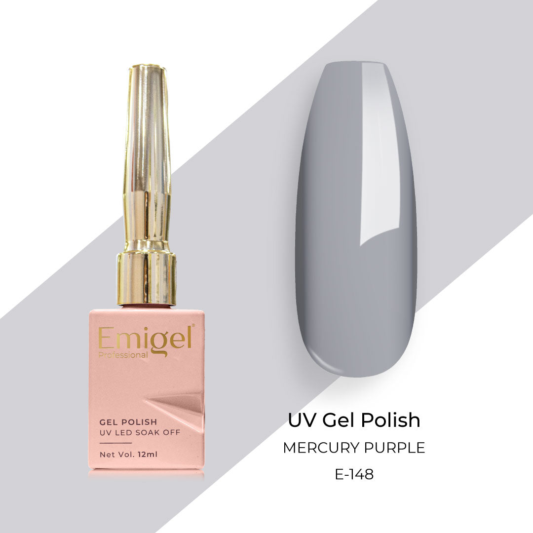 Emigel - UV Gel Polish - MERCURY PURPLE - E148