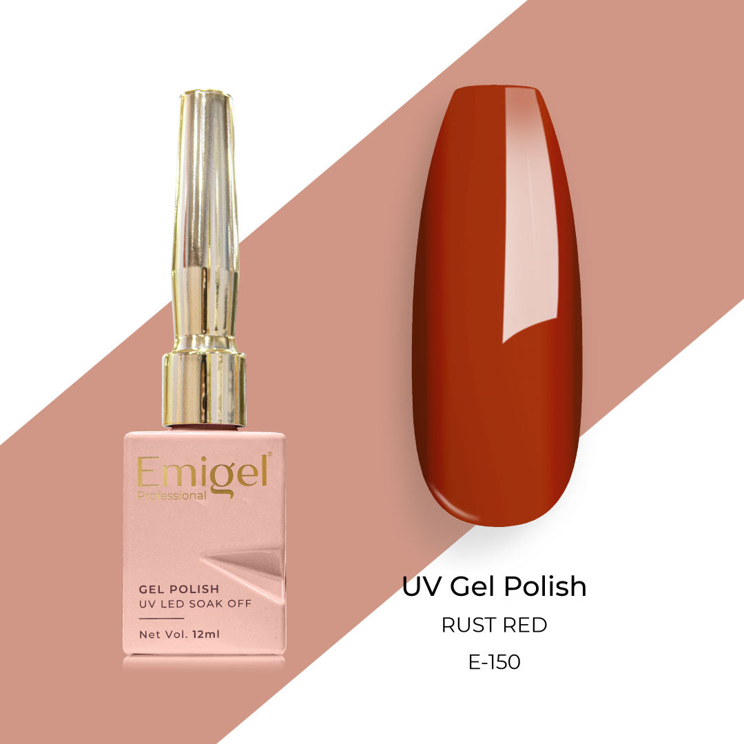 Emigel - UV Gel Polish - RUST RED - E150