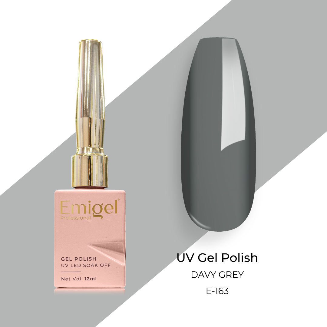 Emigel - UV Gel Polish - DAVY GREY - E163