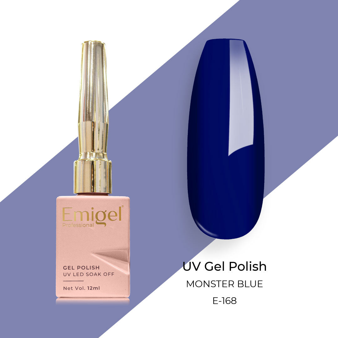 Emigel - UV Gel Polish - MONSTER BLUE - E168