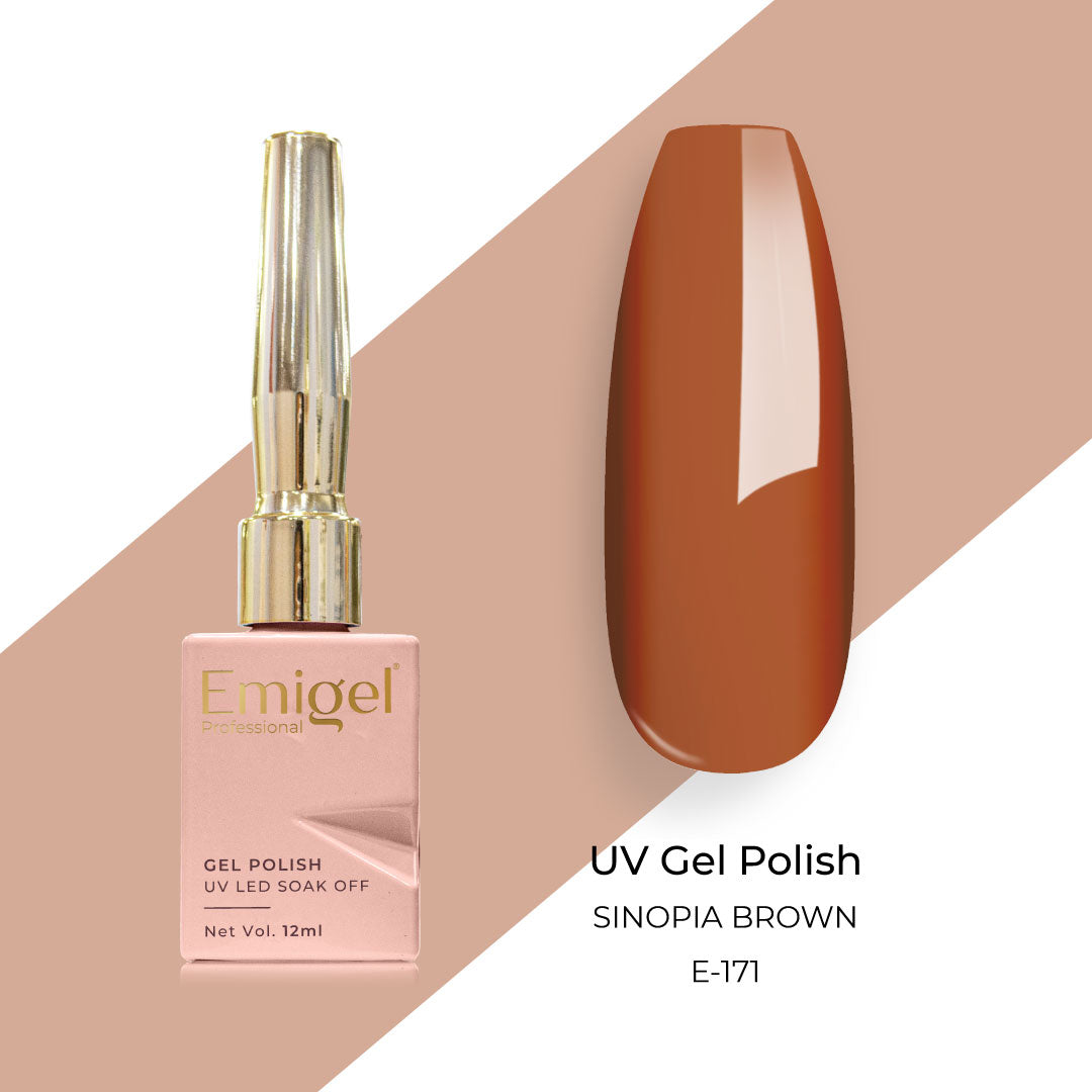 Emigel - UV Gel Polish - SINOPIA BROWN - E171